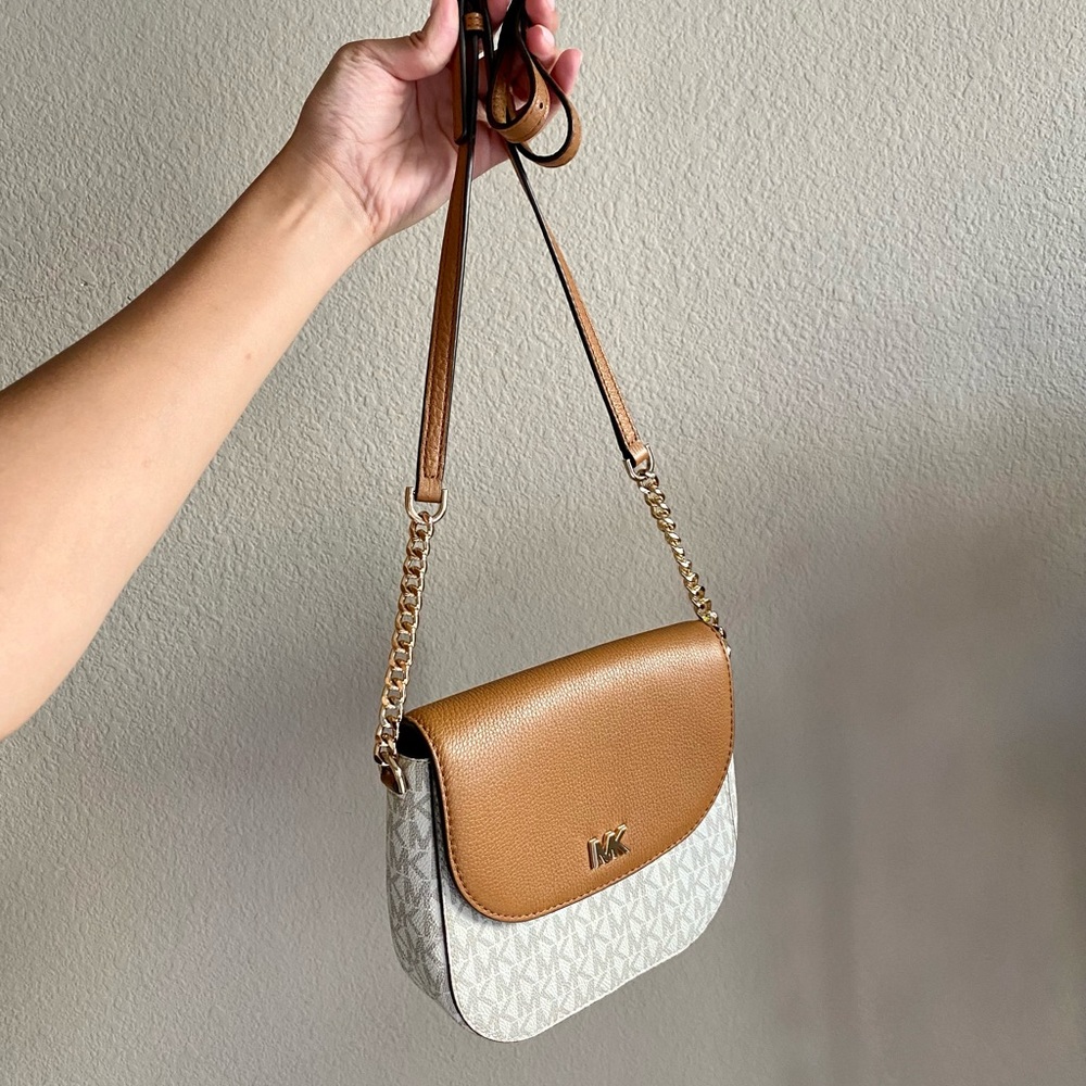 Monogram Crossbody Bag by Michael Kors